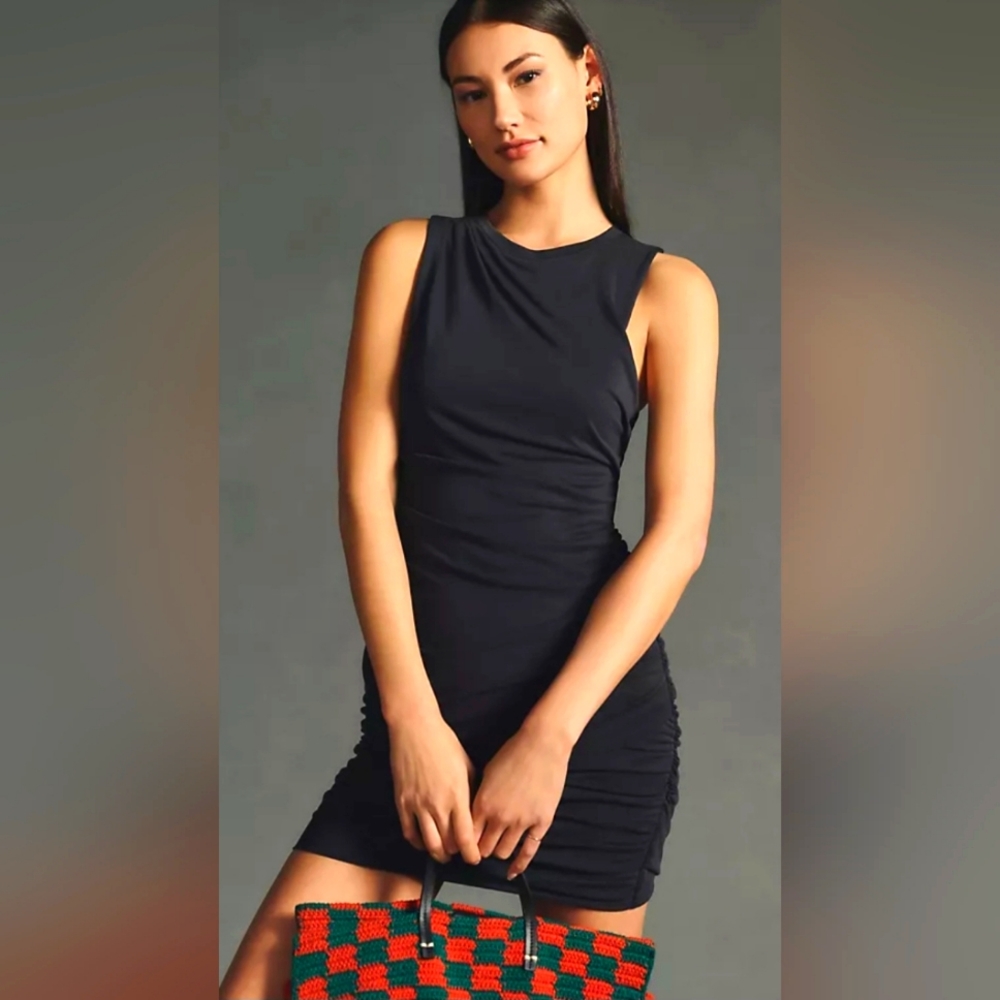 rag & bone Cameron Draped Mini Dress NWT